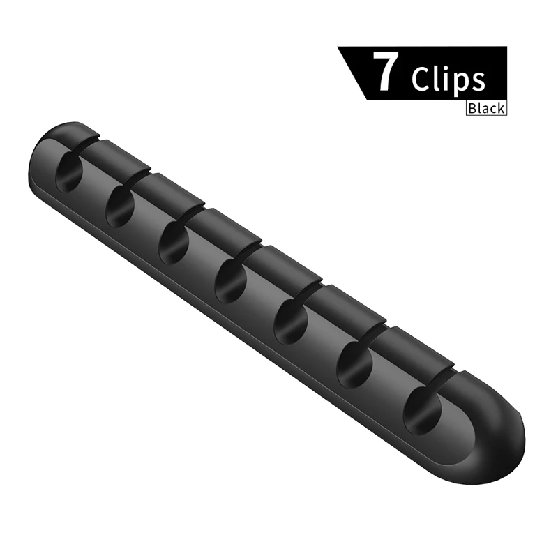 7 Clips Black