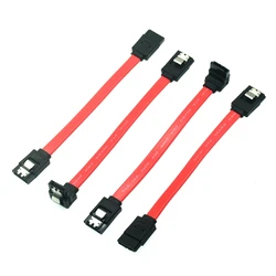 Cable SATA Rojo 10cm – Alta Velocidad para SSD y HDD