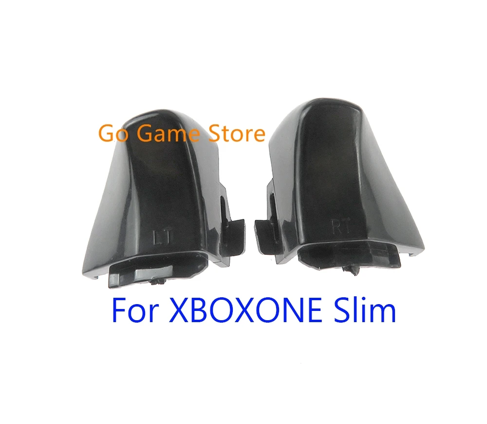 Negro LB RB botón LT RT dispara parachoques controlador Gamepad para XboxOne Slim
