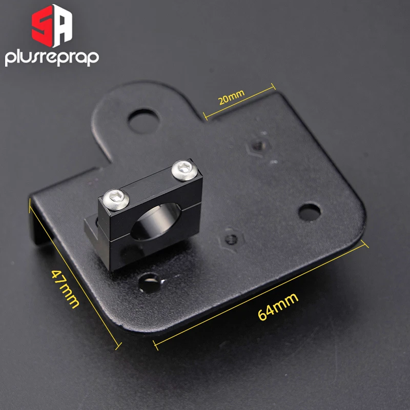 Soporte de aluminio V6 a CR10 J-head Hotend, cabezal de impresión volcán V6, bloque fijo de montaje para piezas de impresora de la serie Ender-3 CR-10 - imagen 4