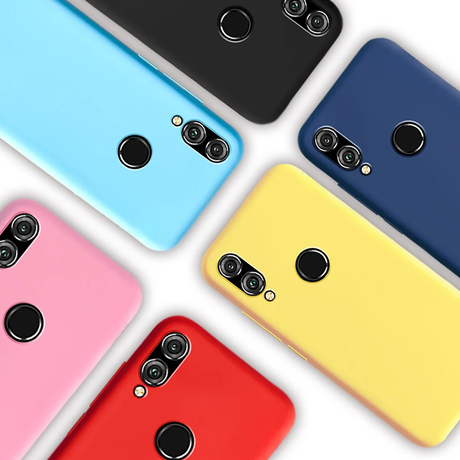 Funda trasera de silicona TPU suave para Huawei Honor 8X, funda de teléfono para Honor 8X, 8 X, 8X, X8 - imagen 2