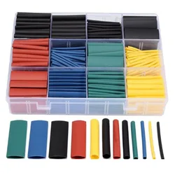 Kit Tubos Termorretráctiles Poliolefina 2:1 Impermeables
