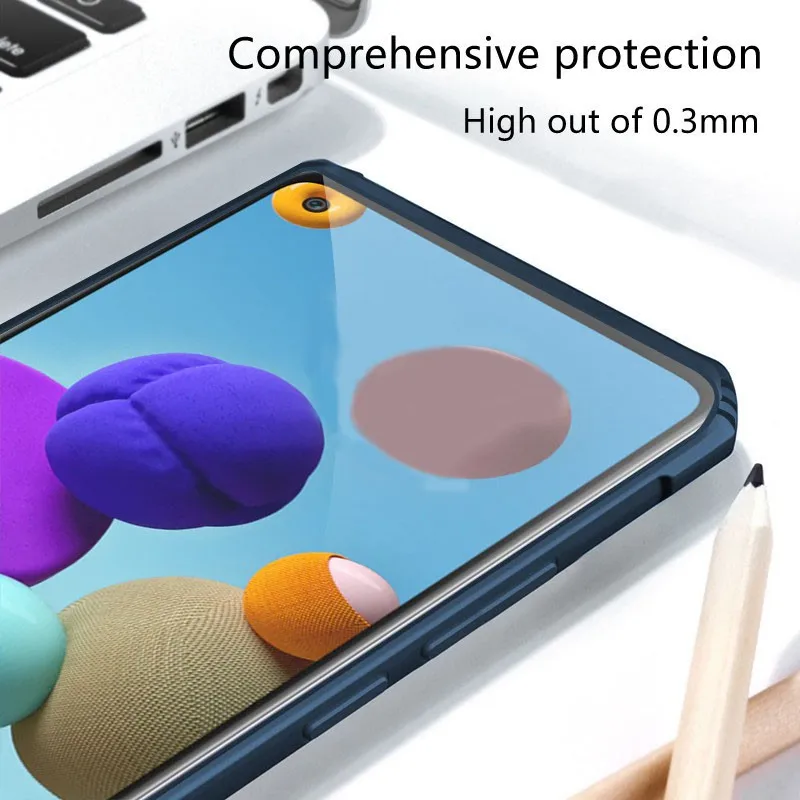 Para Samsung Galaxy A02 A02S A12 A32 A52 funda de silicona transparente a prueba de golpes protege la contraportada para Samsung M02 M02S F62 - imagen 5