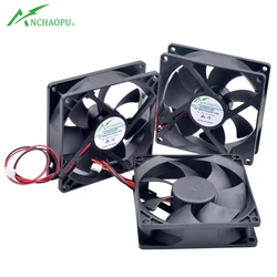 ACP9225 9cm 92mm ventilador 92x92x25mm 9025 DC5V 12V 24V 2pin ventilador de refrigeración para inversor de corriente del chasis
