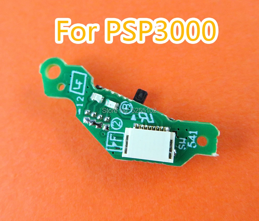 30 Uds piezas de repuesto unidad de interruptor de encendido y apagado PCB para Sony Playstation portátil PSP 3000 videojuegos