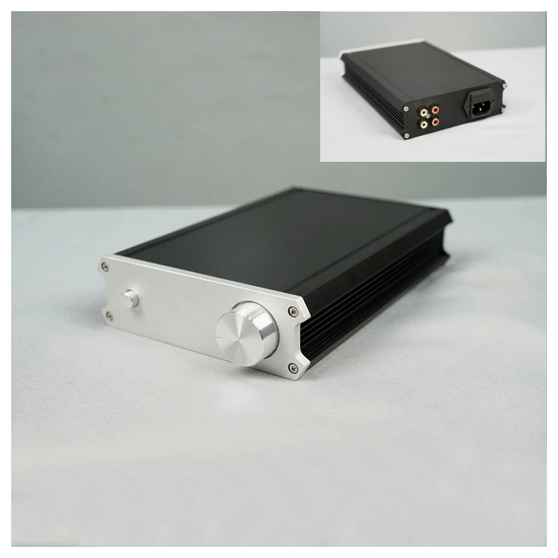 Chasis amplificador de aluminio de 142x45x209mm, carcasa de Casa de Audio para el hogar, caja de bricolaje, carcasa de preamplificador de escenario frontal - imagen 3