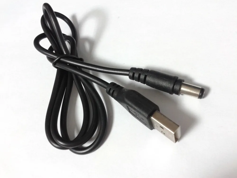 Cable USB 2,0 A, Conector de barril de 5,5mm A 2,1mm, cargador de corriente CC, 40 Uds., 80cm, nuevo - imagen 3