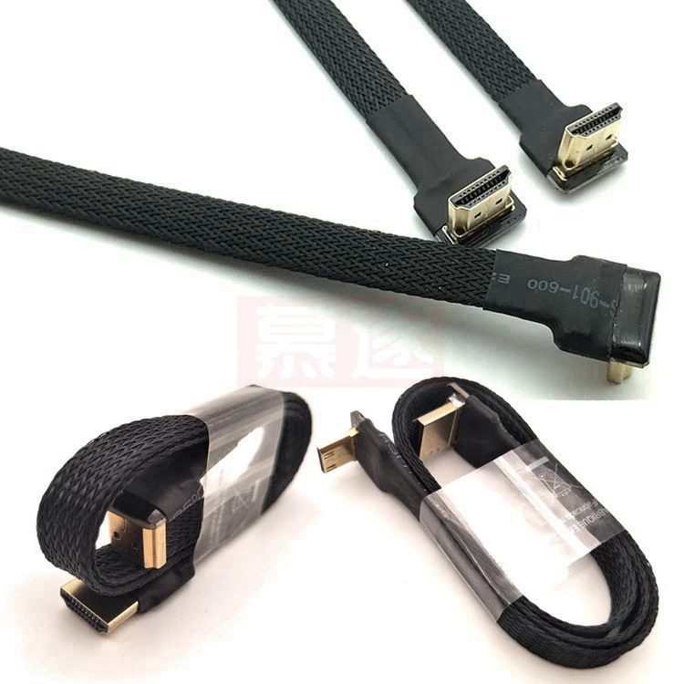 Cable plano FPV Mini HD compatible con HD Mini HD Micro HD blindado FPC, 10cm-50cm para fotografía aérea multicóptero - imagen 5