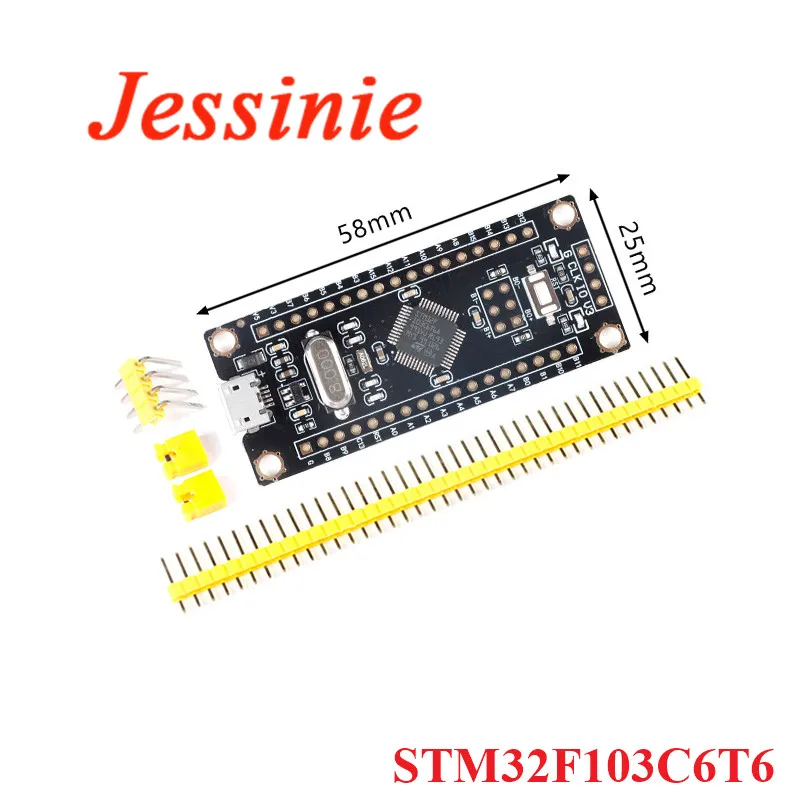 Placa de núcleo de sistema STM32F103C6T6 ARM STM32, placa de aprendizaje de desarrollo de microcontrolador