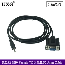 Adaptador Cable RS232 DB9 a Jack 3.5mm/2.5mm