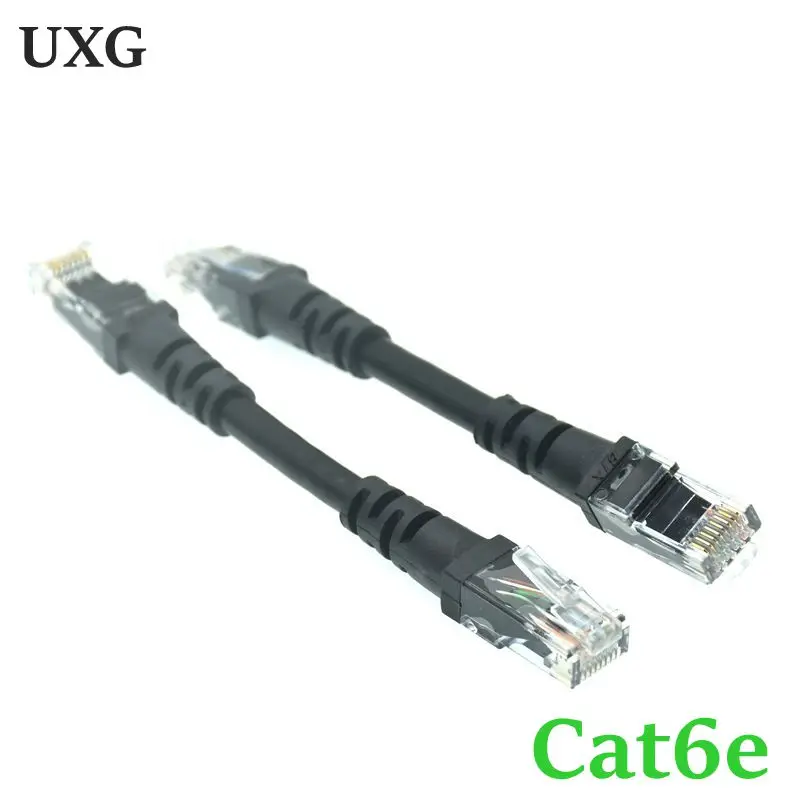 Cable de red Ethernet CAT 5 CAT 6, 10cm, 30cm, 50cm, 0,1 m, 0,3 m, 0,5 m, CAT5e, CAT6e, UTP, macho a macho, RJ45, parche LAN, cable corto