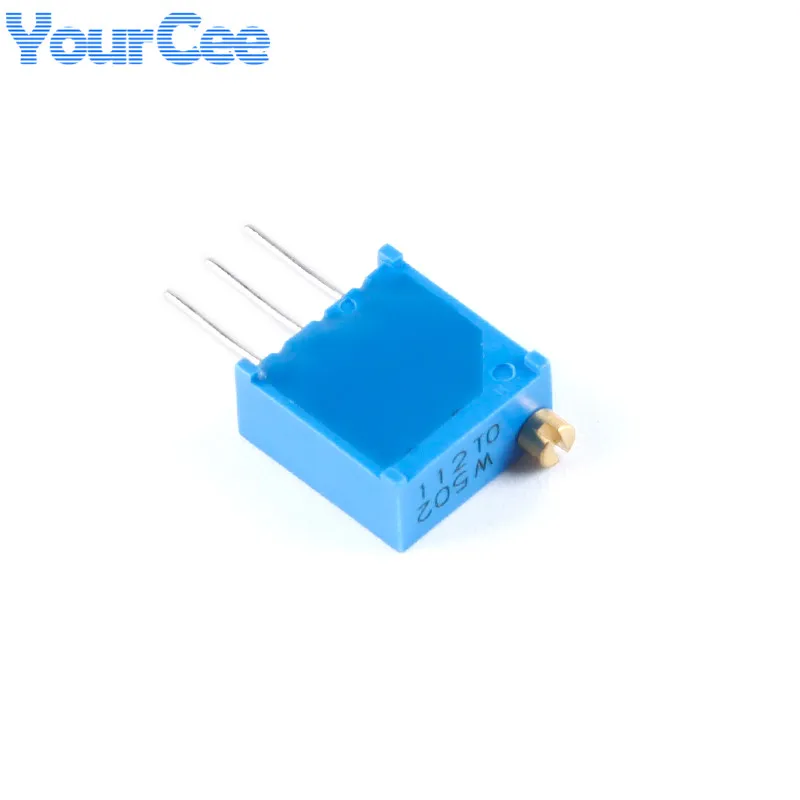 5 uds/2 uds 3296W potenciómetro recortador multivuelta resistencia Variable 10 20 50 100 200 500 1K 2K 5K 10K 20K 50K 100K 200K 1M 2M ohm - imagen 3