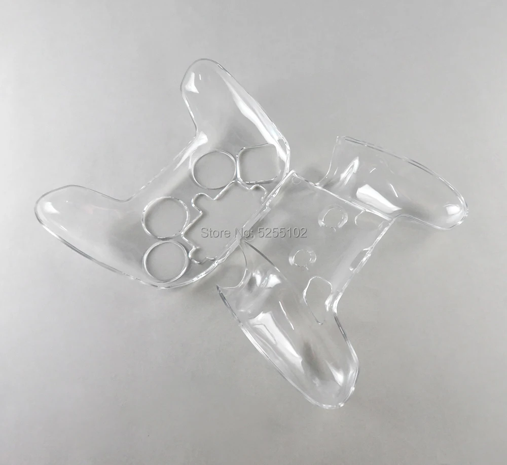 Funda de repuesto para PS4, antideslizante, suave, transparente, a prueba de polvo, decoración protectora, cubierta de piel de repuesto, 1 ud. - imagen 2