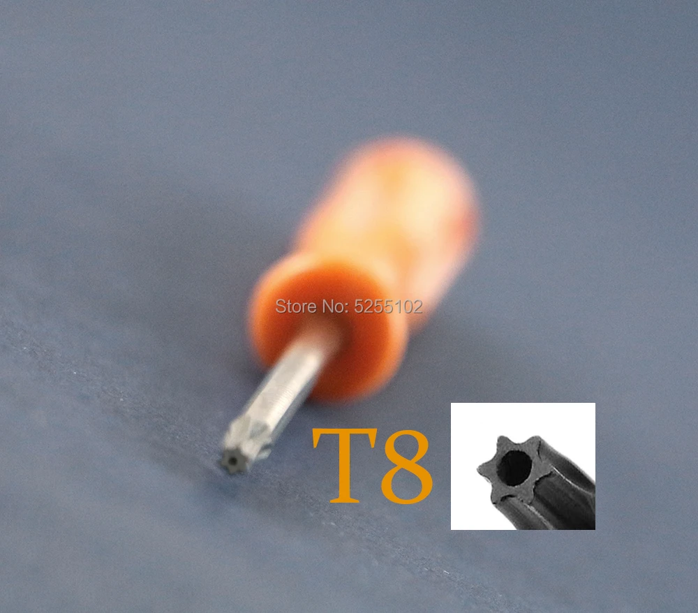 Destornillador de seguridad para Xbox 360 ONE, herramienta de apertura de reparación de agujeros a prueba de manipulaciones, destornillador Torx T6 T8 T10, 200 Uds. - imagen 3