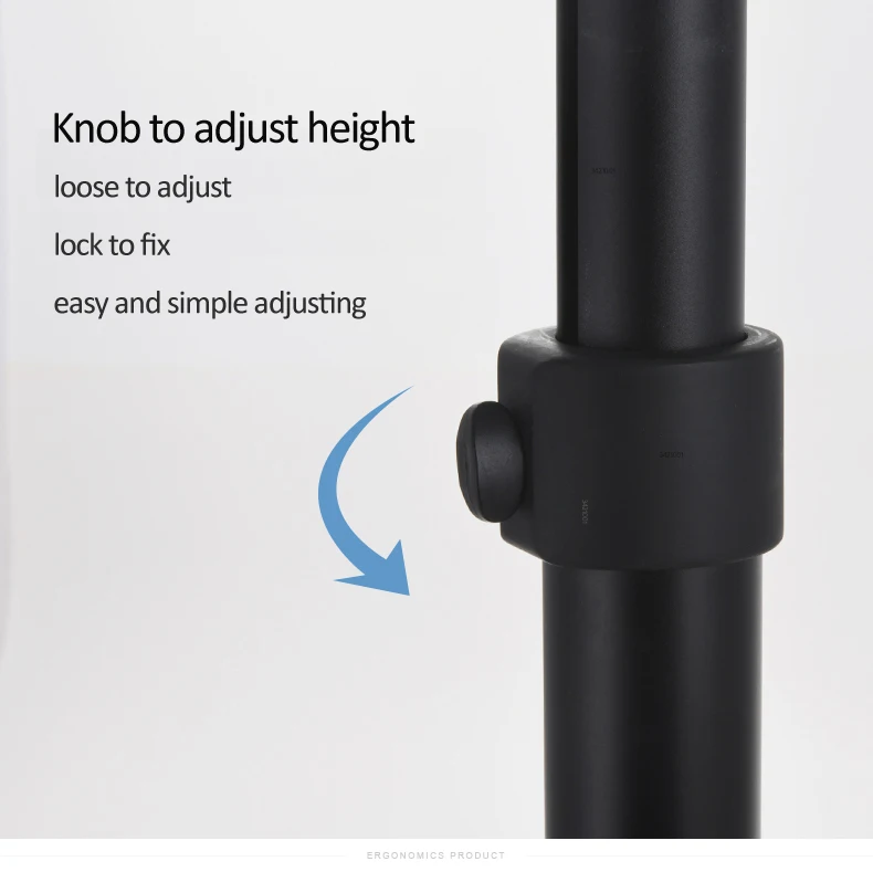 Soporte de suelo multifunción para ordenador UP-9L para ordenador portátil/tableta/soporte para teléfono altura/ángulo ajustable con rueda de aluminio - imagen 5