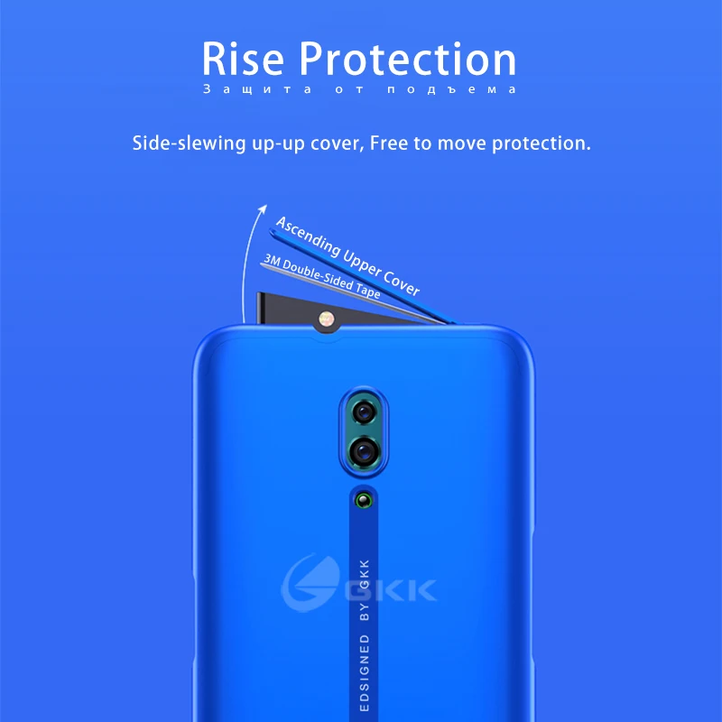 Funda 2 en 1 para OPPO Reno 2 Z 10X Zoom, funda protectora ultrafina a prueba de golpes para OPPO Reno 2 Z 10X Zoom 5G - imagen 5