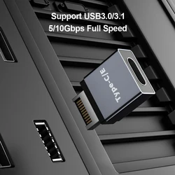 Adaptador USB-C 10Gbps Tipo E para PC