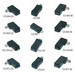 Adaptador Micro USB a MiniUSB Ángulo Recto – Convertidor Móvil