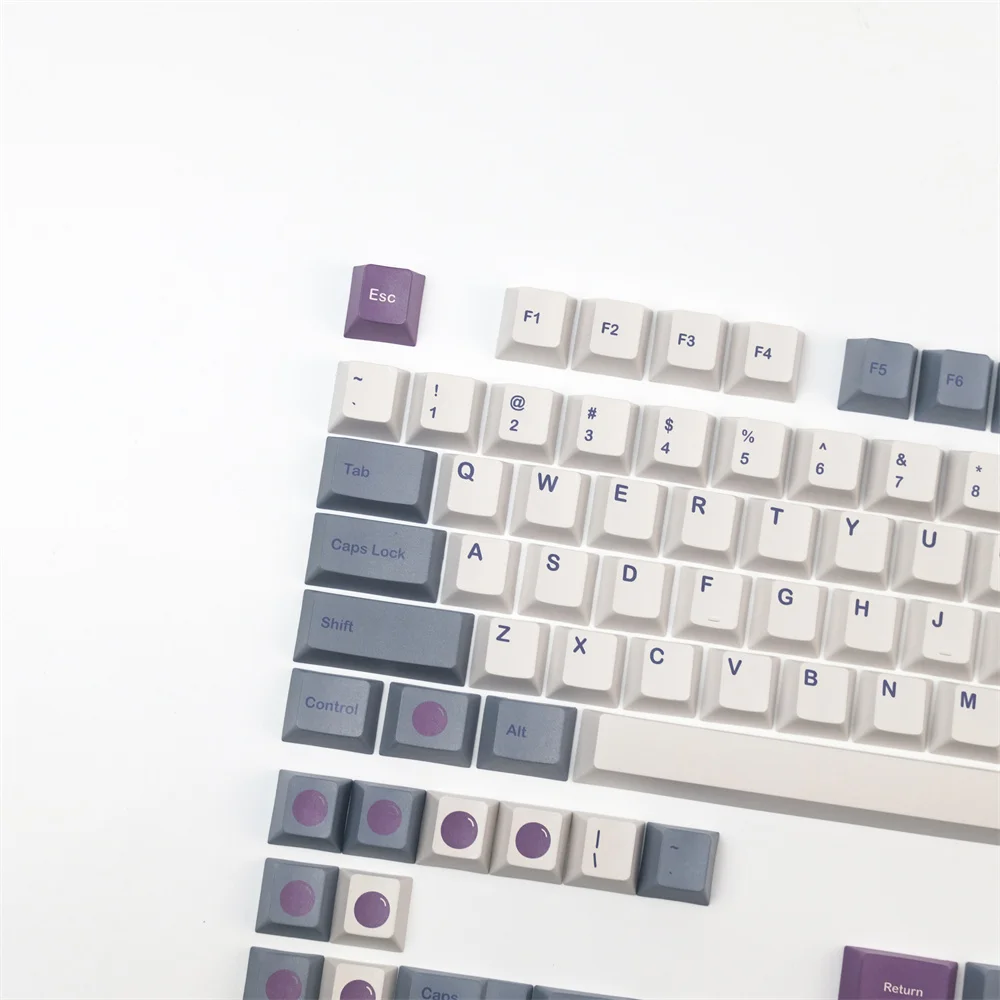 Tecla PBT GMK-DMG para teclado mecánico, tecla completa con 141 teclas de tinte subcama, ASNI ISO Enter, 1.25U, 1.75U, 2U - imagen 2
