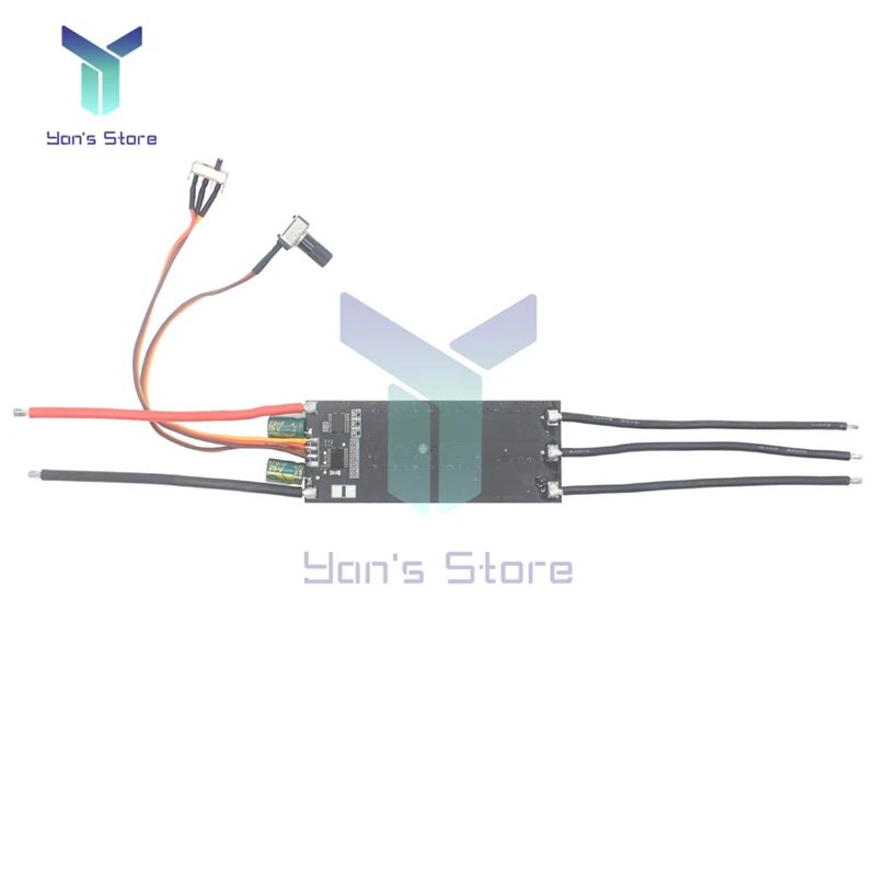 Controlador de Motor sin escobillas trifásico DC 7-24V 200W 1000W BLDC Placa de accionamiento de Motor DC sin pasillo con potenciómetro compatible con entrada PLC 0-5V - imagen 2