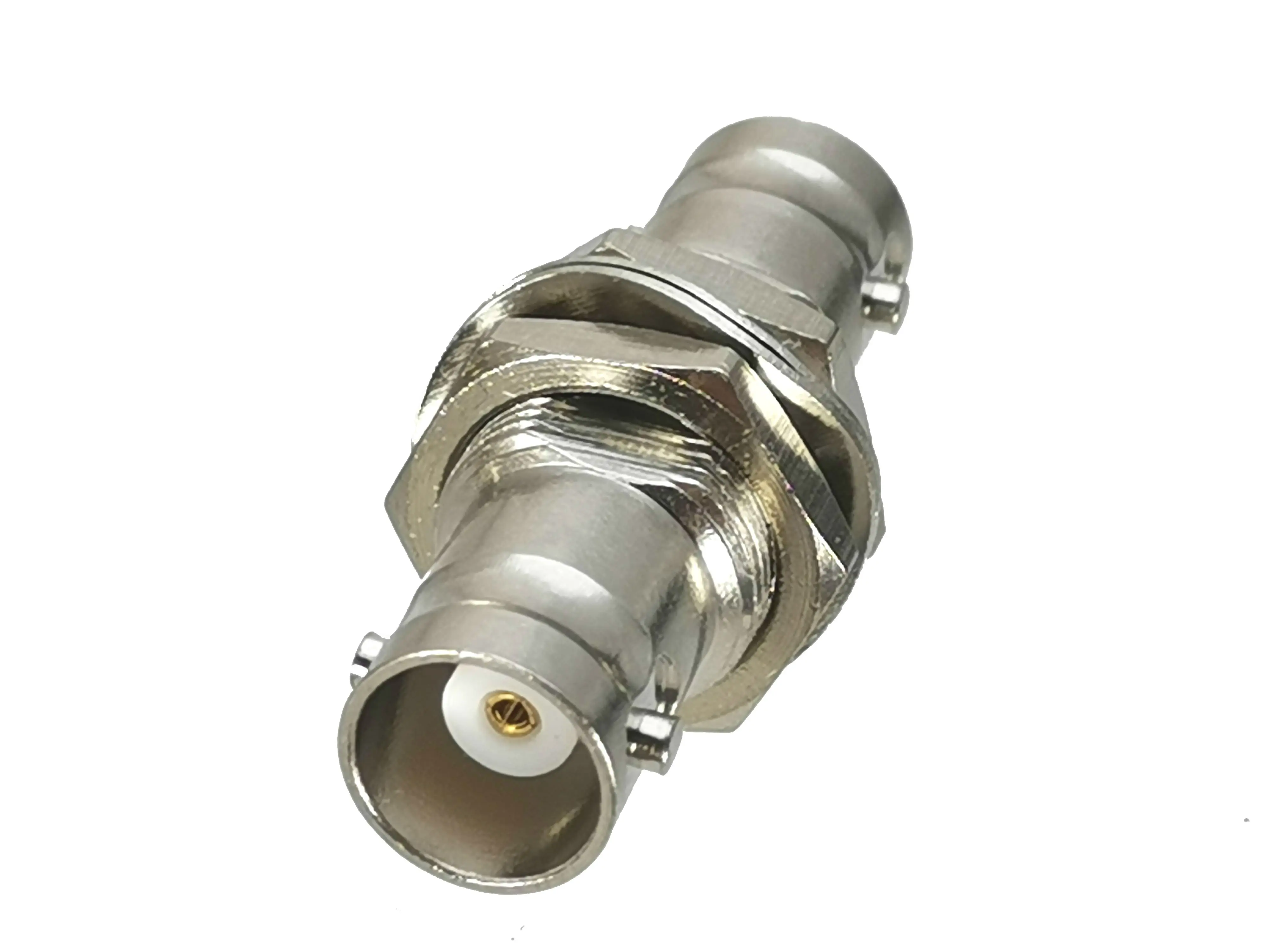 Tuerca de gato hembra BNC a hembra BNC, conector RF adaptador Coaxial de alta calidad, recta, 1 ud. - imagen 4