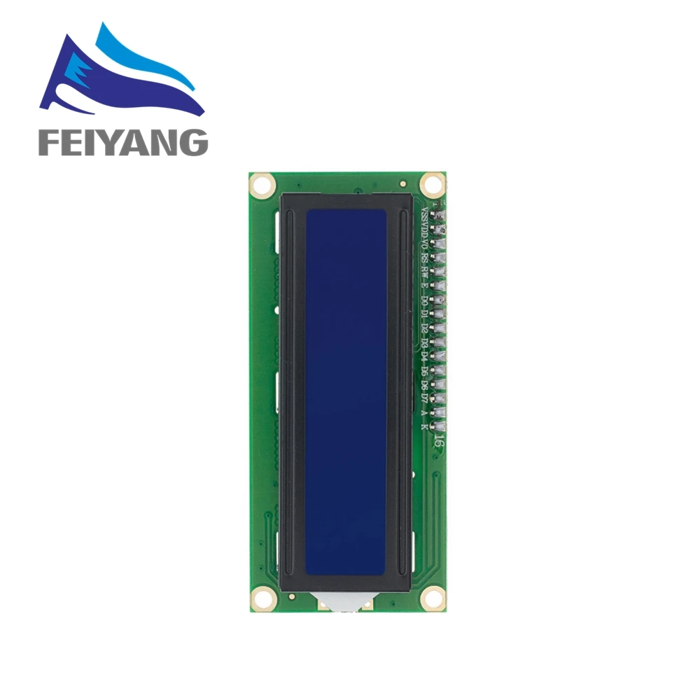 Módulo LCD LCD1602 1602 pantalla azul/amarilla verde pantalla LCD de 16x2 caracteres PCF8574T PCF8574 interfaz IIC I2C 5V para arduino - imagen 4