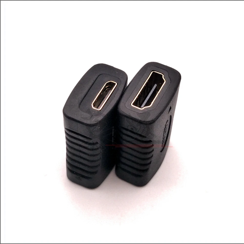 Mini adaptador F a HDMI-F compatible con HDMI HD hembra HD a conector adaptador de extensión hembra HDTV estándar - imagen 3
