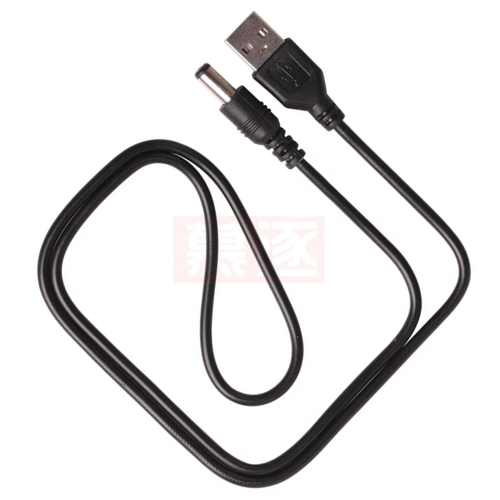 La mejor puerto USB negro de 5V, 5,5x2,1mm, conector de Cable de alimentación de barril CC para dispositivos electrónicos pequeños, cable de extensión usb - imagen 2