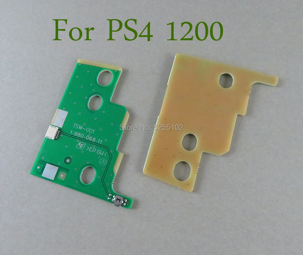 Reemplazo de placa de interruptor de unidad de DVD, 2 uds., para consola PS4 1200, placa de unidad de DVD TSW-001