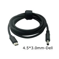 Cable USB-C a Jack DC 4,5x3,0mm Dell – Compatible Latitude XPS