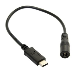 Cable USB-C a DC 5.5 2.5mm para MacBook – Velocidad de alimentación