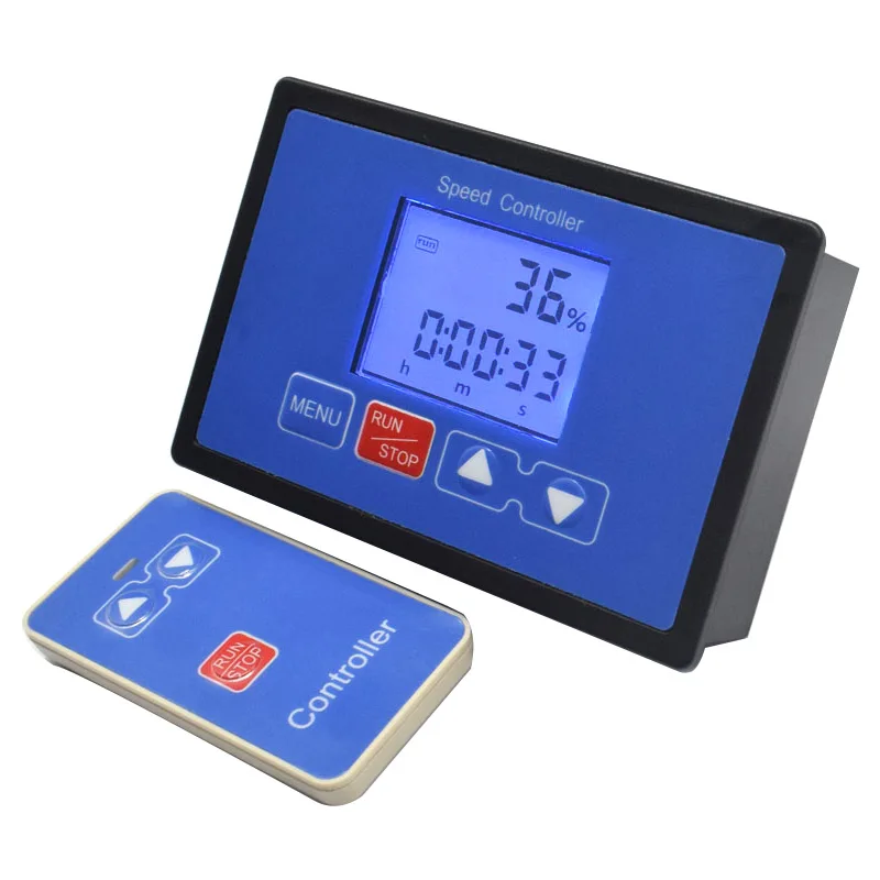 Controlador PWM Motor DC 9-55V con Pantalla Digital LCD Inalámbrico - imagen 2
