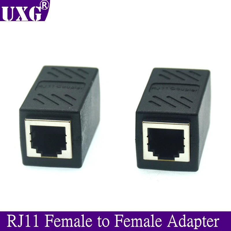 Coupter Cable Extensión RJ11 Hembra a Hembra – Conexión Teléfono PCB - imagen 5