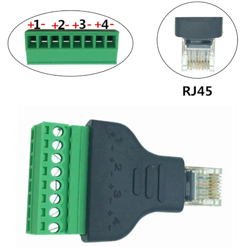 Adaptador RJ45 - Especificaciones dimensionales