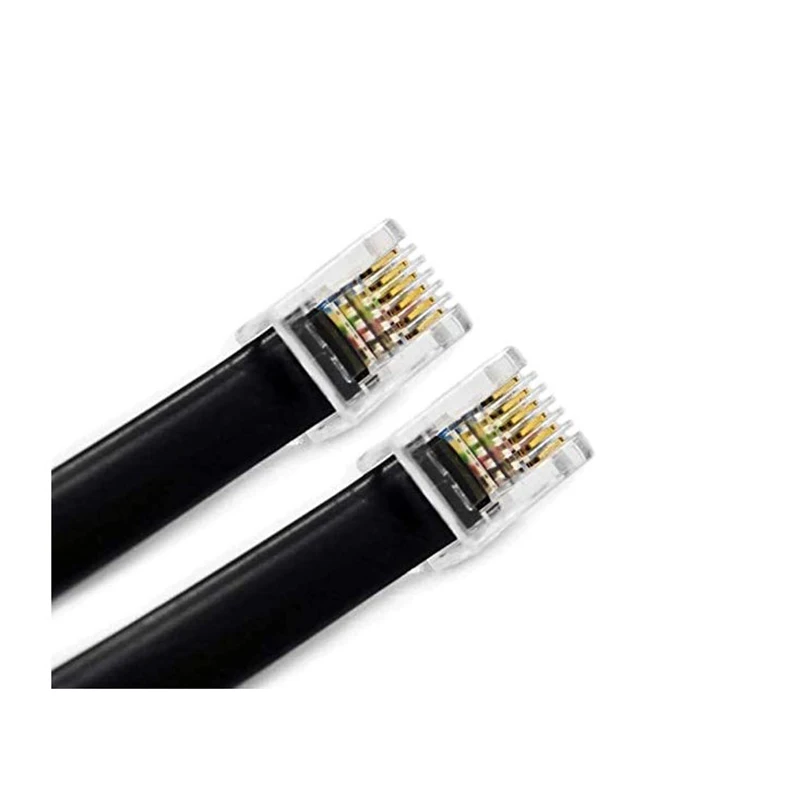 Cable Telefónico RJ11 Doble Macho Extensión Voz - imagen 2