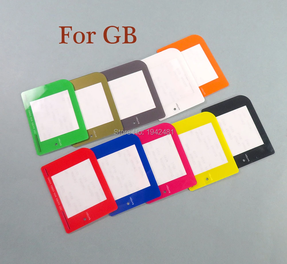 200 Uds lente de pantalla de plástico para Gameboy GB lente de pantalla protectora para Gameboy Protector de lente