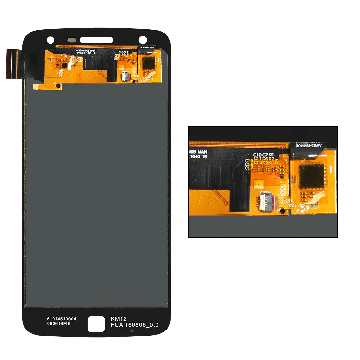 Pantalla Lcd de 100% pulgadas para Motorola moto Z Play, montaje de digitalizador, 5,5 probado - imagen 4