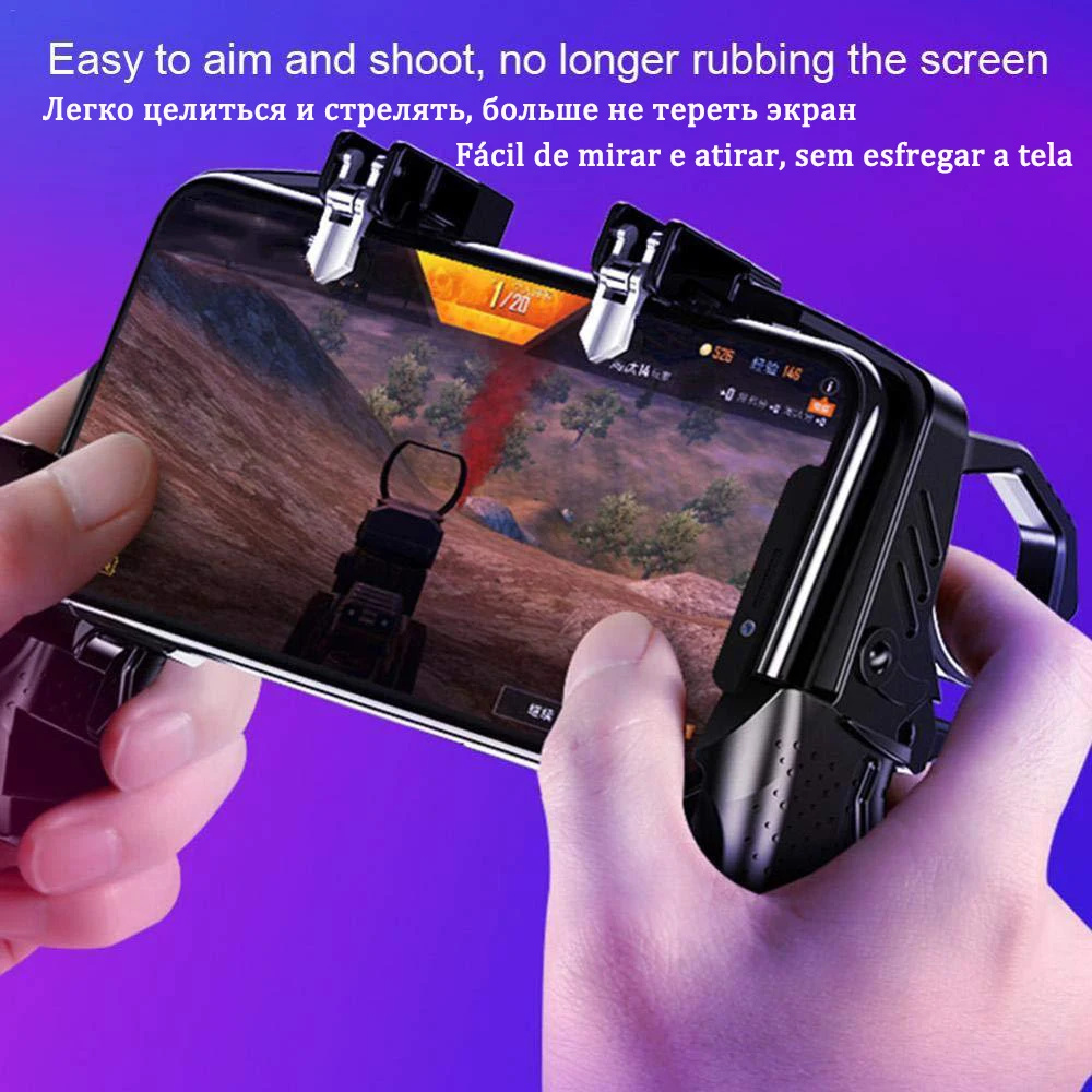 Controlador PUBG Control para teléfono Gamepad Joystick Android iPhone Trigger Free Fire Mobile Game Pad Pupg Hand teléfono móvil Gaming - imagen 4