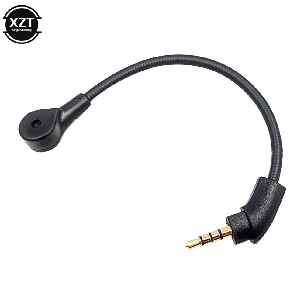 Micrófono auxiliar de repuesto para juegos, audífonos de cuello de cisne para Kingston HyperX Cloud Revolver S, auriculares para juegos - imagen 3