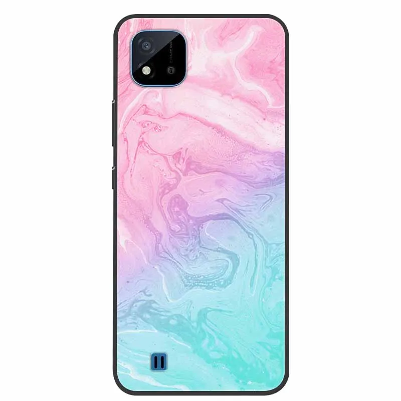 Para Realme C11 2021 funda trasera de silicona funda de teléfono para RealmeC11 RMX3231 funda blanda Realme C11 C 11 2021 coque parachoques tpu - imagen 2