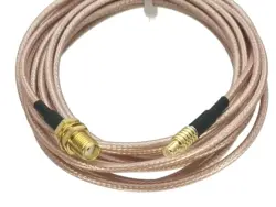 Cable Pigtail Coaxial MCX Hembra a SMA Macho RG316 10cm