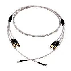 Cable RCA Doble Macho 7N OFC – Conexión Audio LP Alta Fidelidad