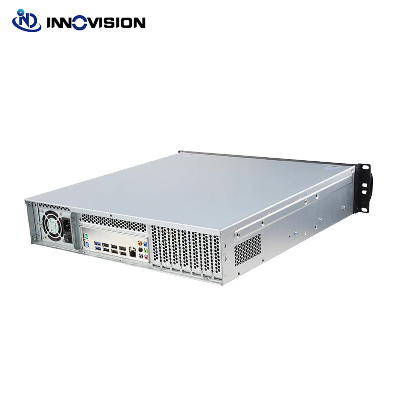 Chasis industrial del servidor del estante de la caja del montaje en rack de la profundidad de 19inch 2U 480m m - imagen 5