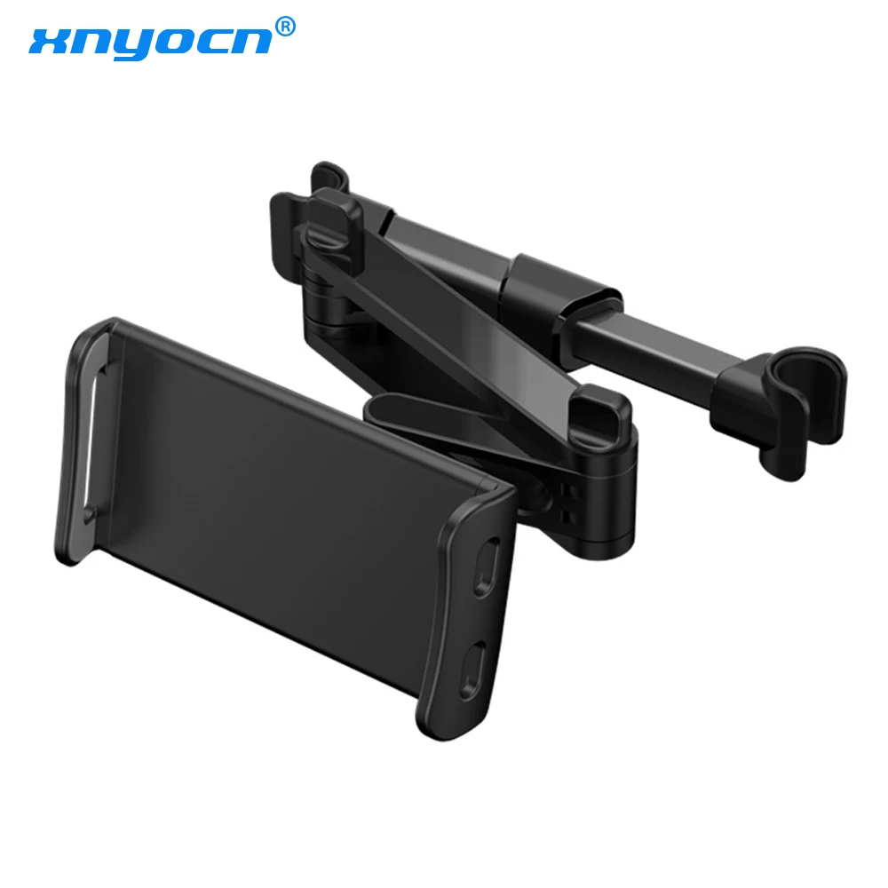 Flexible giratorio de 360 grados para iPad, almohada para coche, soporte para teléfono móvil, soporte para tableta, reposacabezas del asiento trasero, soporte de montaje de 4-11 pulgadas - imagen 2