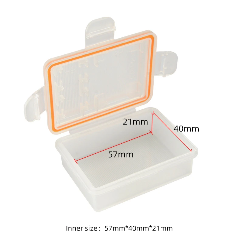 KingMa EN-EL15 ENEL15 Battery Plastic Case Storage Battery Holder Box For Nikon D800 D750 D810A D7200 D7100 D850 D7000 - imagen 2