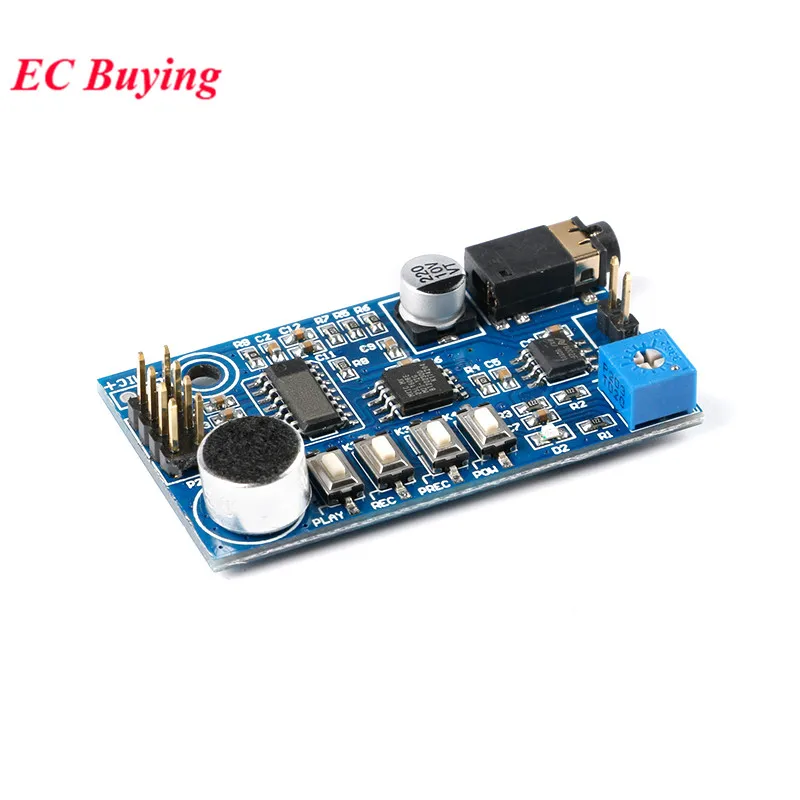 2 uds/1 unidad YS-SR1 módulo de grabación de voz de sonido DC 5V altavoz de reproducción de voz pública fuerte megáfono reemplazar ISD1820 HLK-V20 - imagen 3