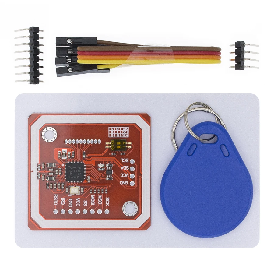 Módulo inalámbrico PN532 NFC RFID V3, Kits de usuario, lector, Modo de escritura, tarjeta IC S50, PCB, Attenna I2C, IIC, SPI, HSU para Arduino, 1 Juego