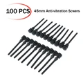 100PCS 45mm Black