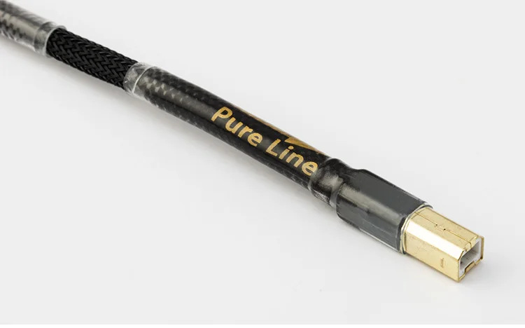 【Pureline】Canare L-4E6S Hifi usb dac OTG cable usb b a cable estéreo typec 6N OFC Cable de audio digital de datos para teléfono móvil dac - imagen 3