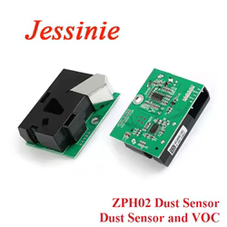 Sensor de polvo láser ZPH02 PM2.5, módulo de Sensor PWM/UART, detección Digital de contaminación, contaminación del aire, polvo para purificadores domésticos VOC
